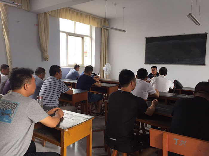 2017年8月份高技工、中技工的考試現(xiàn)場